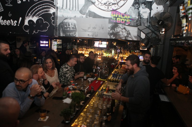 Bar 35 on Saturday Night 