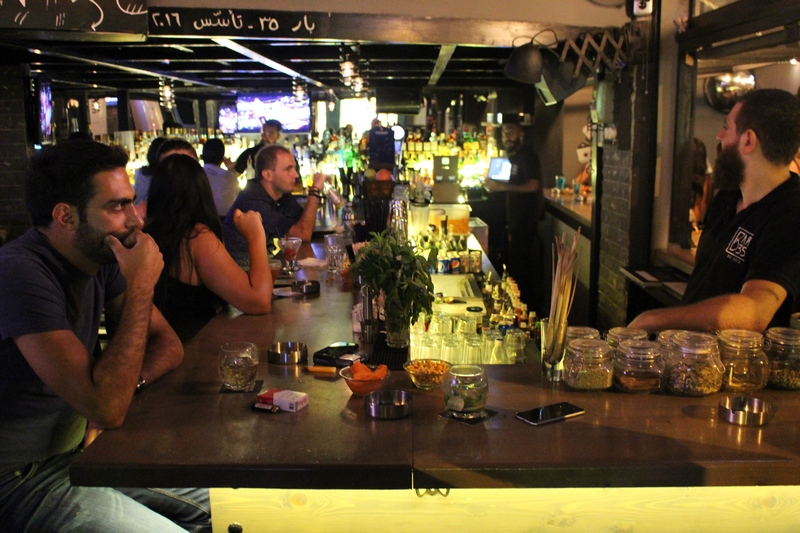 Bar 35 on Saturday Night