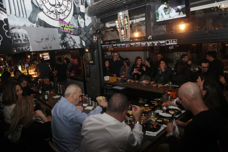 Bar 35 on Saturday Night 