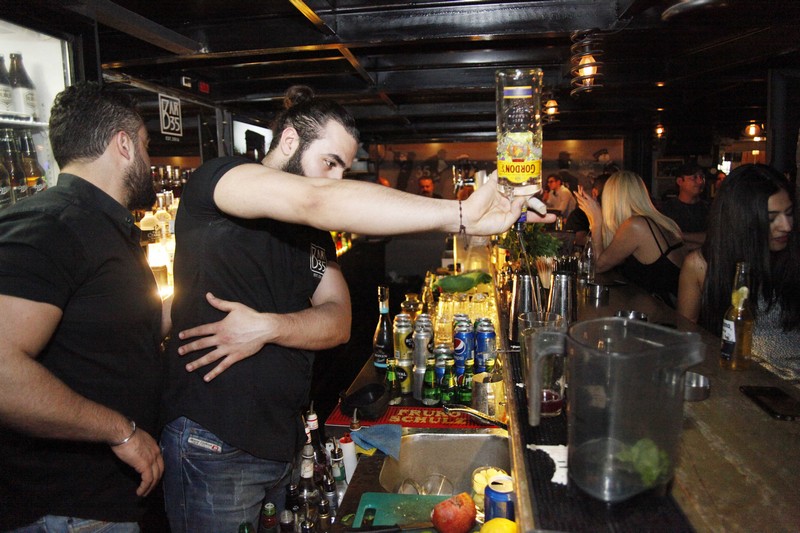 Bar 35 on Saturday Night