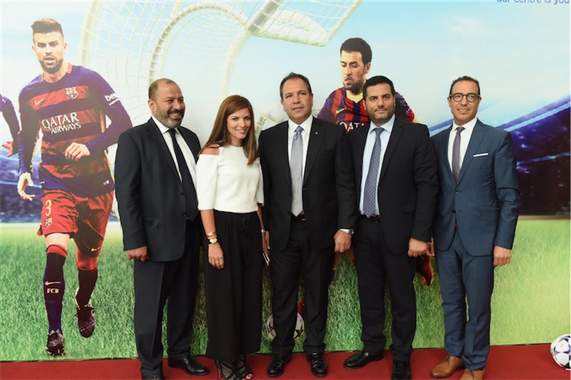 Gerard Pique,Sergio Busquets & Jordi Alba at CCBe