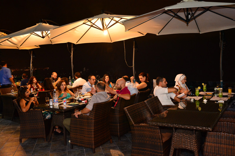 Bay Lodge Terrace on Saturday Night