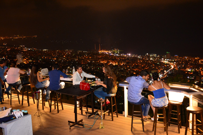 Bay Lodge Terrace on Saturday Night