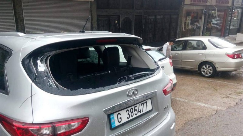 Damages Caused by Storm in Lebanon