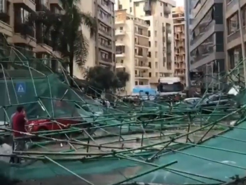 Damages Caused by Storm in Lebanon