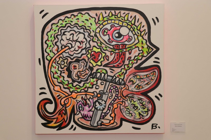 Benoit Debbane, Exhibition of Doodlings on the theme OUGA OUGA