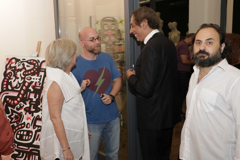 Benoit Debbane, Exhibition of Doodlings on the theme OUGA OUGA