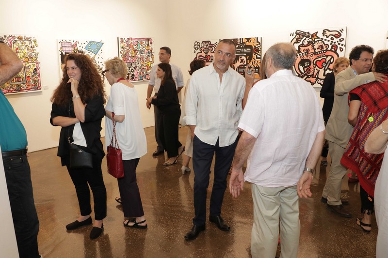 Benoit Debbane, Exhibition of Doodlings on the theme OUGA OUGA