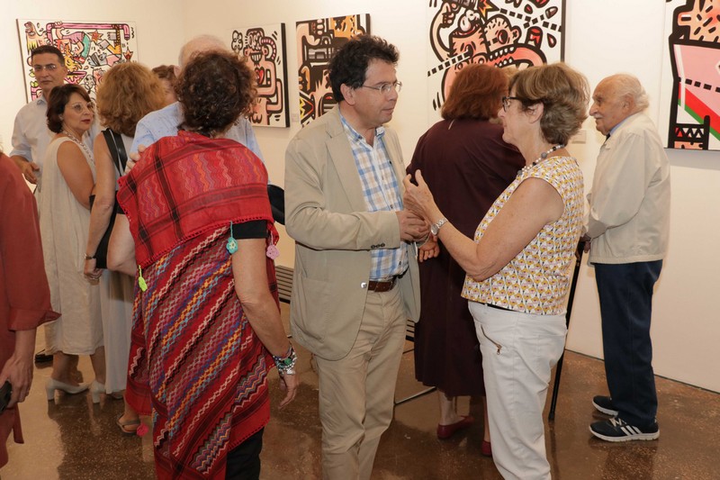 Benoit Debbane, Exhibition of Doodlings on the theme OUGA OUGA