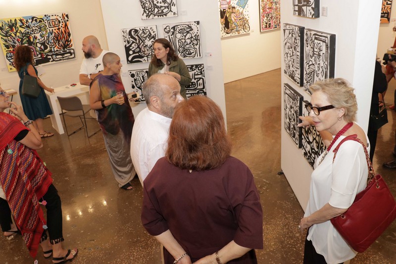 Benoit Debbane, Exhibition of Doodlings on the theme OUGA OUGA
