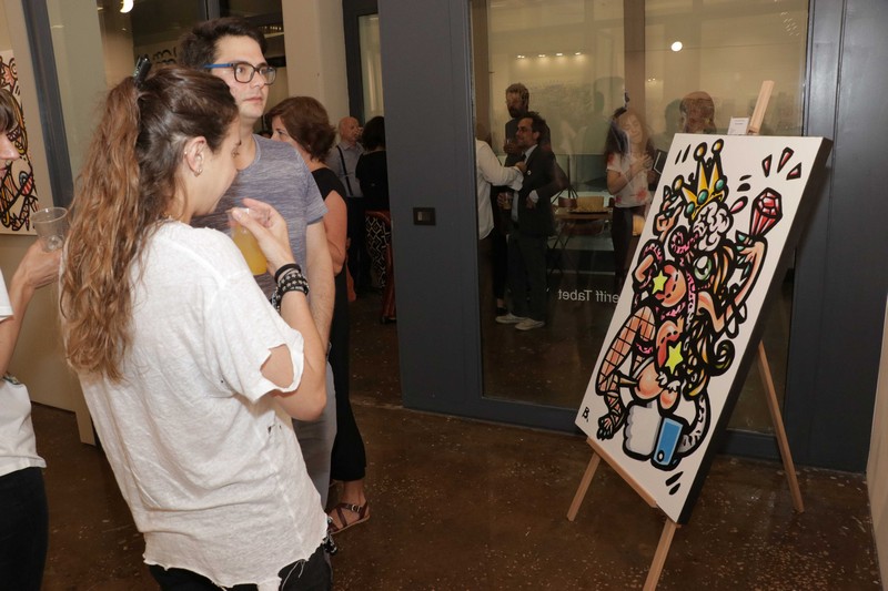 Benoit Debbane, Exhibition of Doodlings on the theme OUGA OUGA