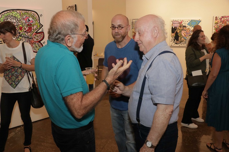 Benoit Debbane, Exhibition of Doodlings on the theme OUGA OUGA
