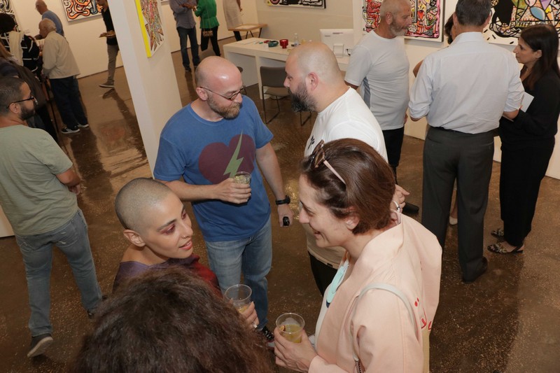 Benoit Debbane, Exhibition of Doodlings on the theme OUGA OUGA