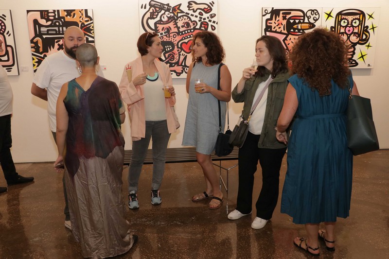 Benoit Debbane, Exhibition of Doodlings on the theme OUGA OUGA