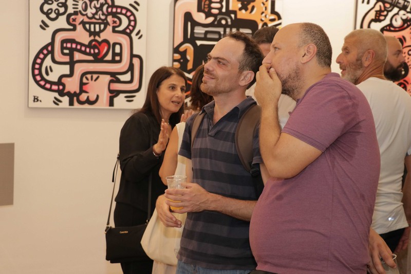 Benoit Debbane, Exhibition of Doodlings on the theme OUGA OUGA