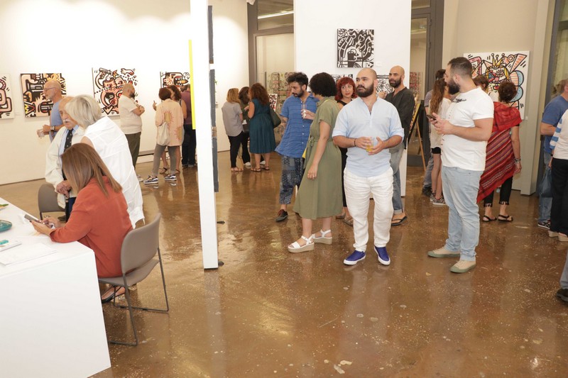Benoit Debbane, Exhibition of Doodlings on the theme OUGA OUGA
