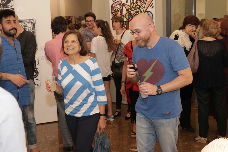 Benoit Debbane, Exhibition of Doodlings on the theme OUGA OUGA