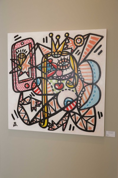 Benoit Debbane, Exhibition of Doodlings on the theme OUGA OUGA