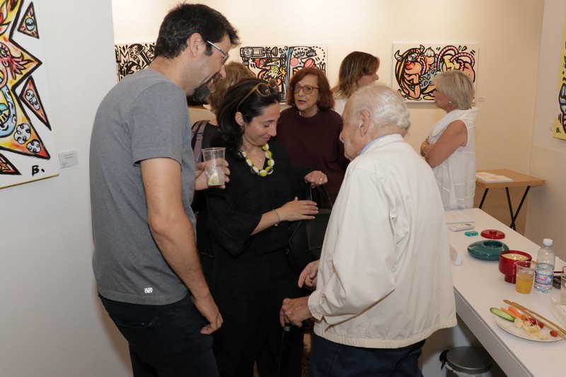 Benoit Debbane, Exhibition of Doodlings on the theme OUGA OUGA