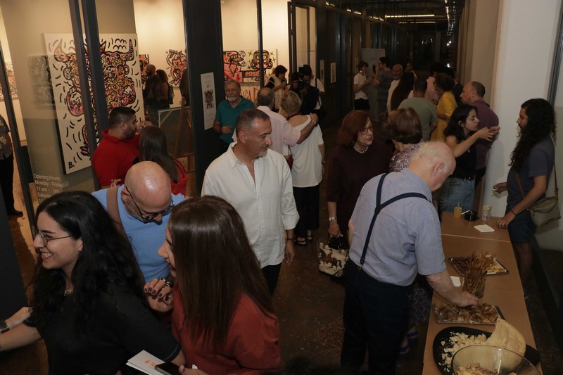 Benoit Debbane, Exhibition of Doodlings on the theme OUGA OUGA