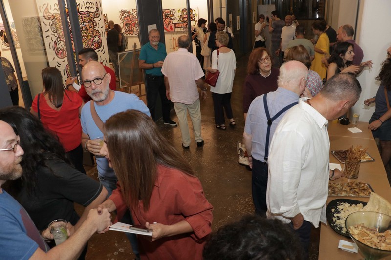 Benoit Debbane, Exhibition of Doodlings on the theme OUGA OUGA