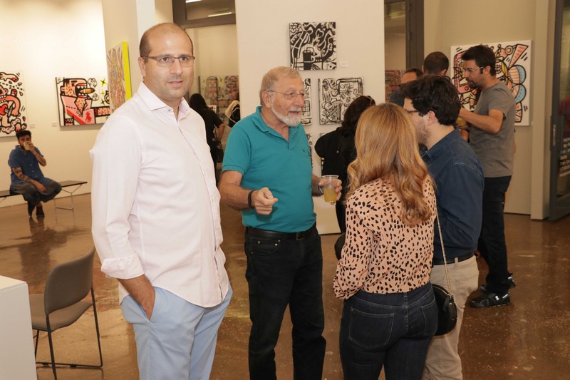 Benoit Debbane, Exhibition of Doodlings on the theme OUGA OUGA