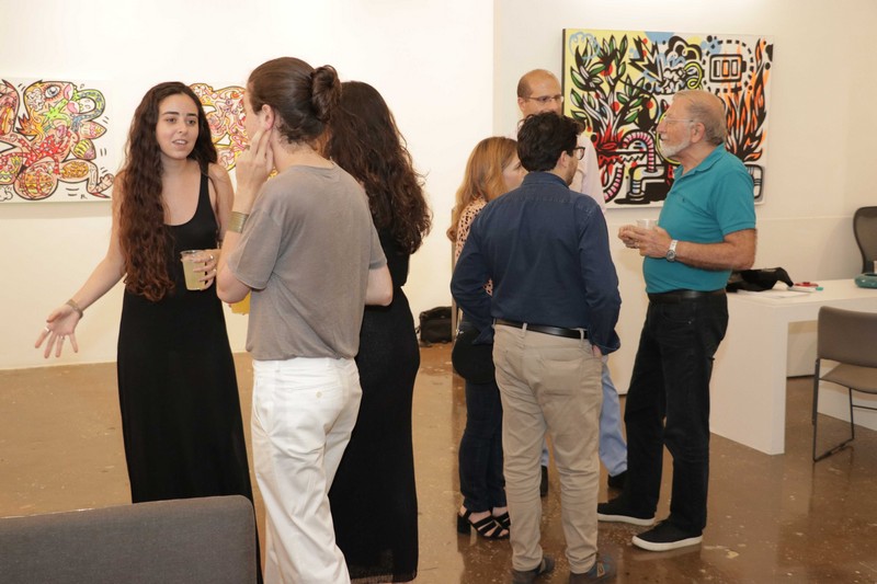 Benoit Debbane, Exhibition of Doodlings on the theme OUGA OUGA