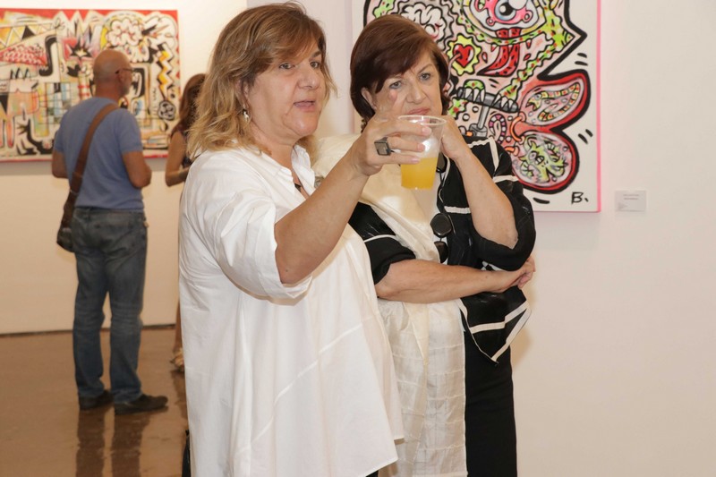 Benoit Debbane, Exhibition of Doodlings on the theme OUGA OUGA