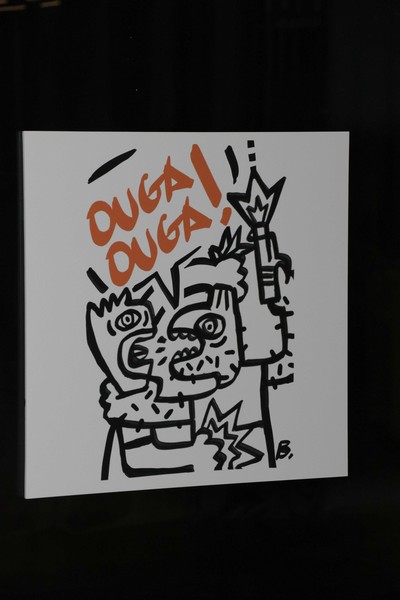 Benoit Debbane, Exhibition of Doodlings on the theme OUGA OUGA