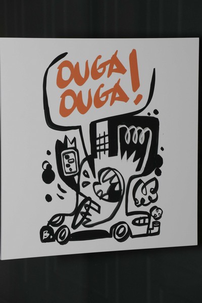 Benoit Debbane, Exhibition of Doodlings on the theme OUGA OUGA