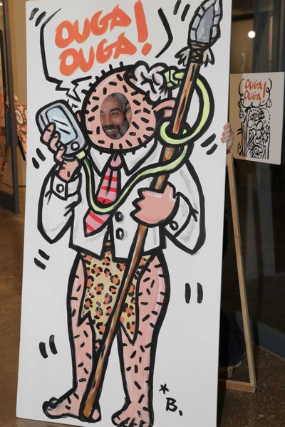 Benoit Debbane, Exhibition of Doodlings on the theme OUGA OUGA