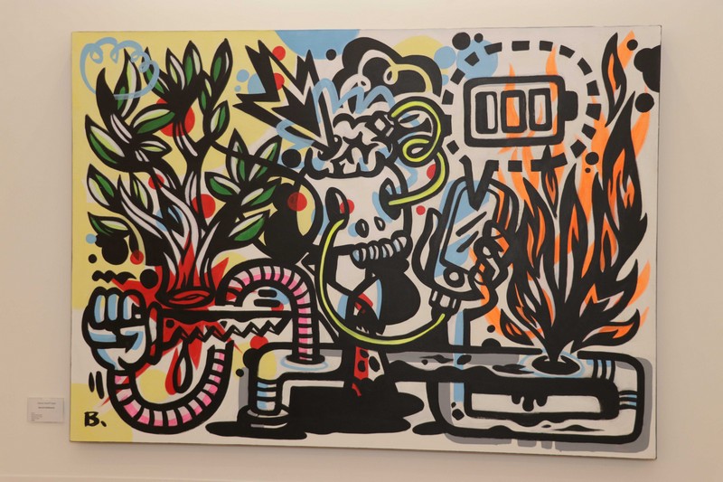 Benoit Debbane, Exhibition of Doodlings on the theme OUGA OUGA