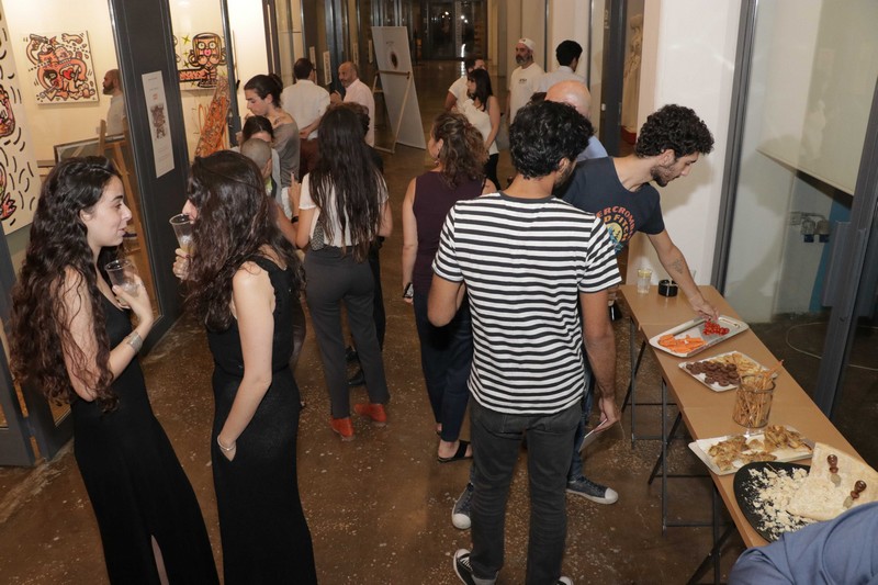 Benoit Debbane, Exhibition of Doodlings on the theme OUGA OUGA