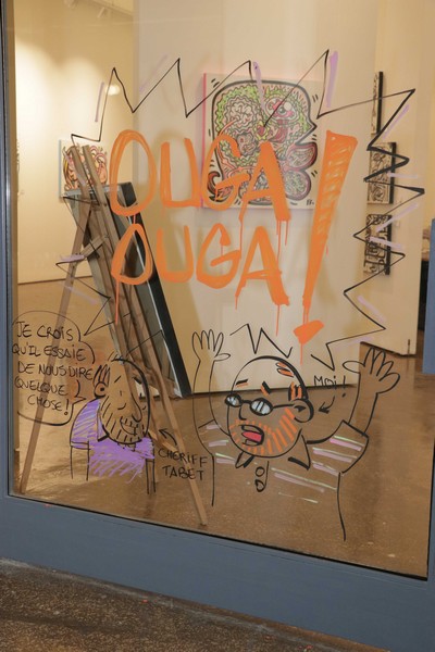 Benoit Debbane, Exhibition of Doodlings on the theme OUGA OUGA