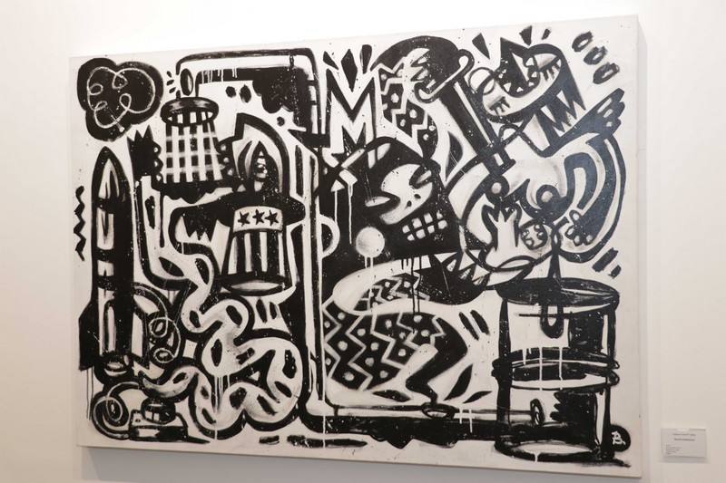 Benoit Debbane, Exhibition of Doodlings on the theme OUGA OUGA