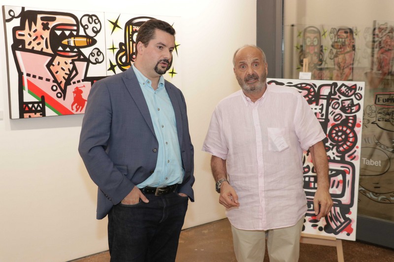 Benoit Debbane, Exhibition of Doodlings on the theme OUGA OUGA