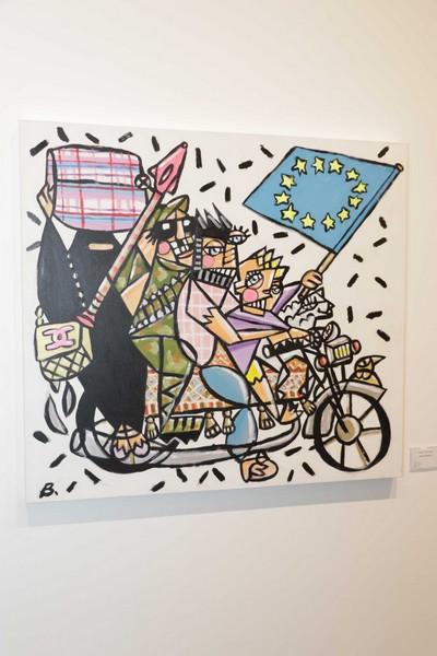 Benoit Debbane, Exhibition of Doodlings on the theme OUGA OUGA