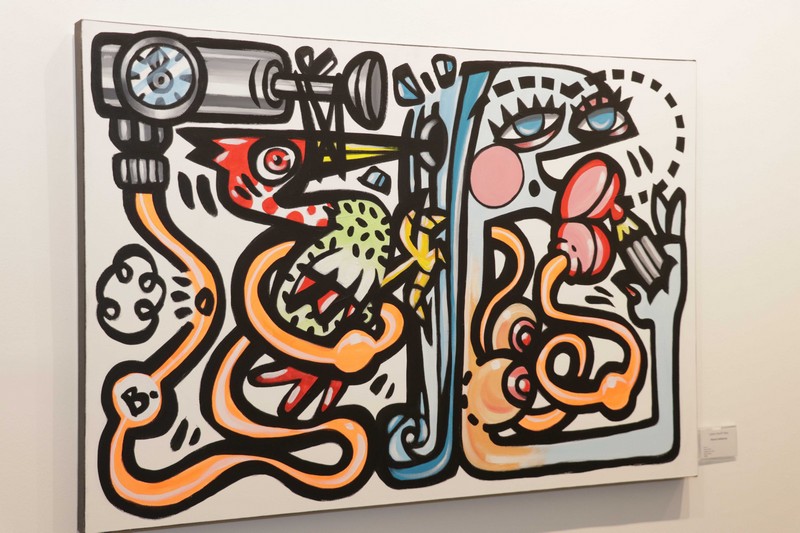 Benoit Debbane, Exhibition of Doodlings on the theme OUGA OUGA