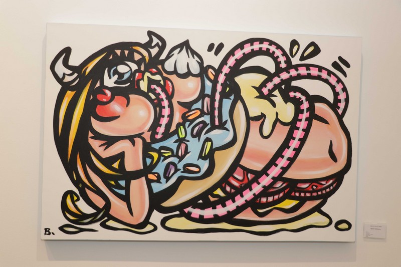 Benoit Debbane, Exhibition of Doodlings on the theme OUGA OUGA