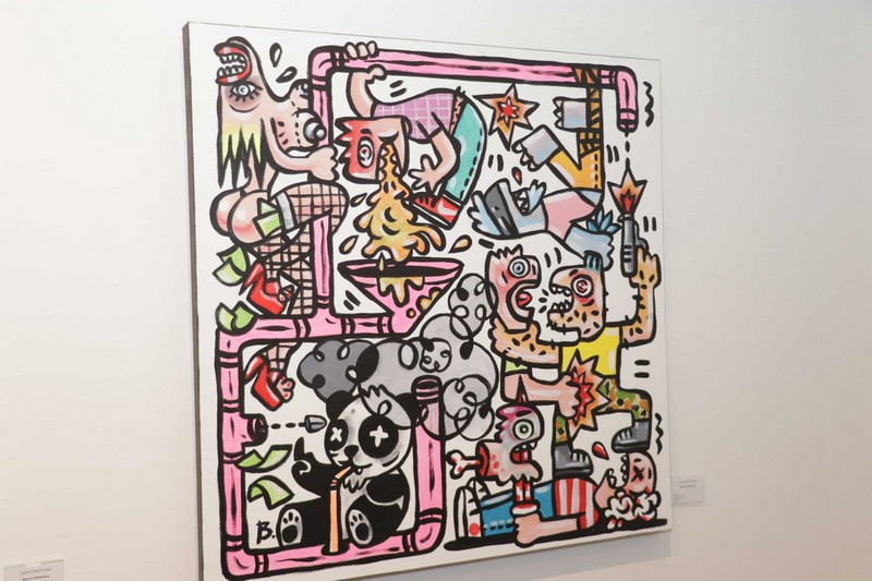 Benoit Debbane, Exhibition of Doodlings on the theme OUGA OUGA