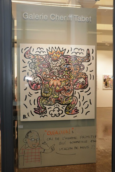 Benoit Debbane, Exhibition of Doodlings on the theme OUGA OUGA