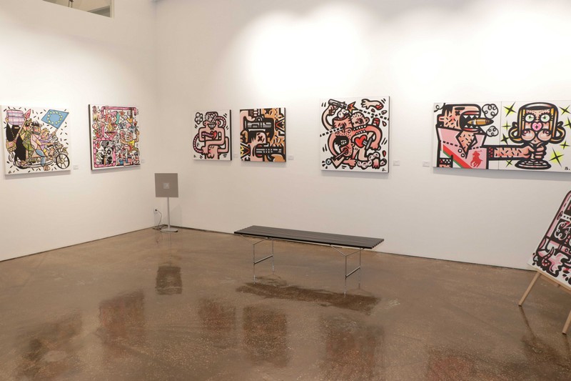 Benoit Debbane, Exhibition of Doodlings on the theme OUGA OUGA
