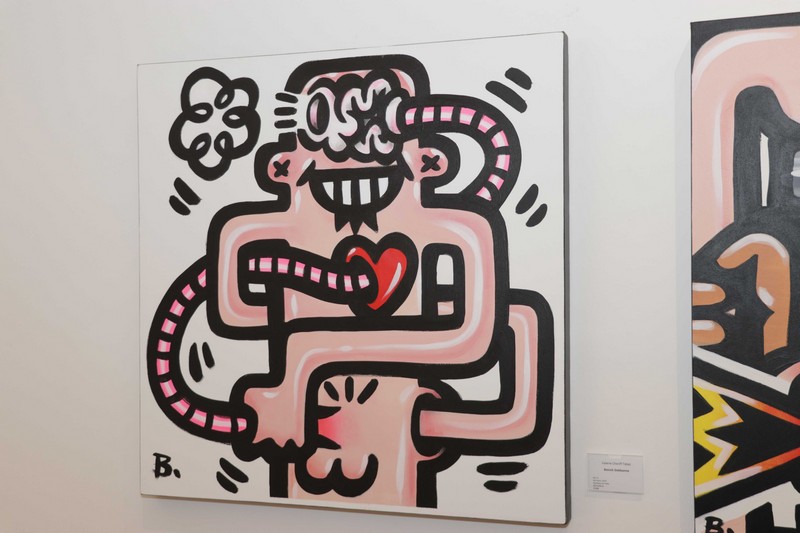 Benoit Debbane, Exhibition of Doodlings on the theme OUGA OUGA