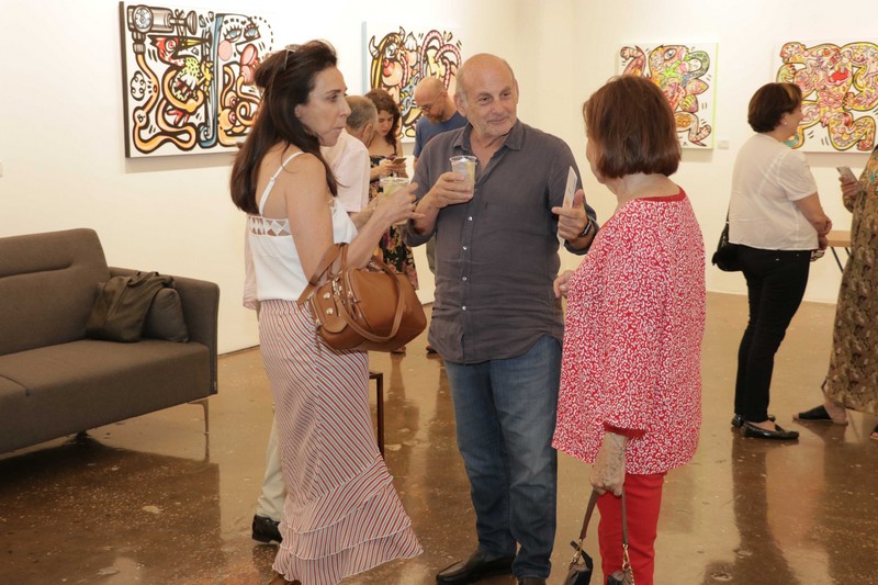 Benoit Debbane, Exhibition of Doodlings on the theme OUGA OUGA