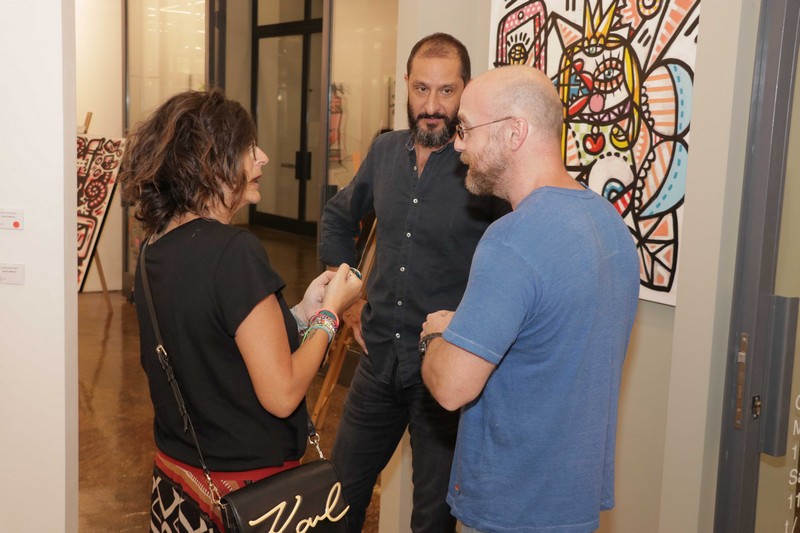 Benoit Debbane, Exhibition of Doodlings on the theme OUGA OUGA