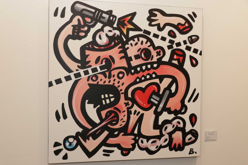 Benoit Debbane, Exhibition of Doodlings on the theme OUGA OUGA