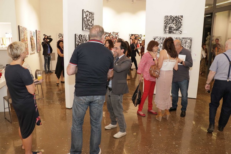 Benoit Debbane, Exhibition of Doodlings on the theme OUGA OUGA