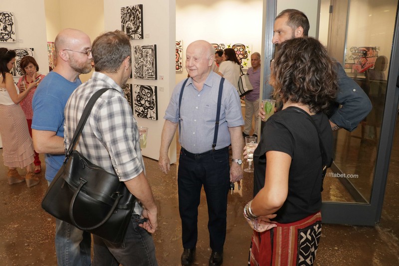 Benoit Debbane, Exhibition of Doodlings on the theme OUGA OUGA