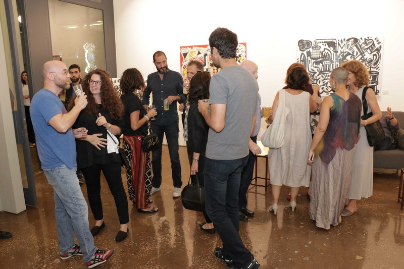 Benoit Debbane, Exhibition of Doodlings on the theme OUGA OUGA
