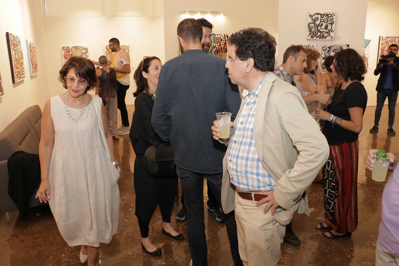 Benoit Debbane, Exhibition of Doodlings on the theme OUGA OUGA